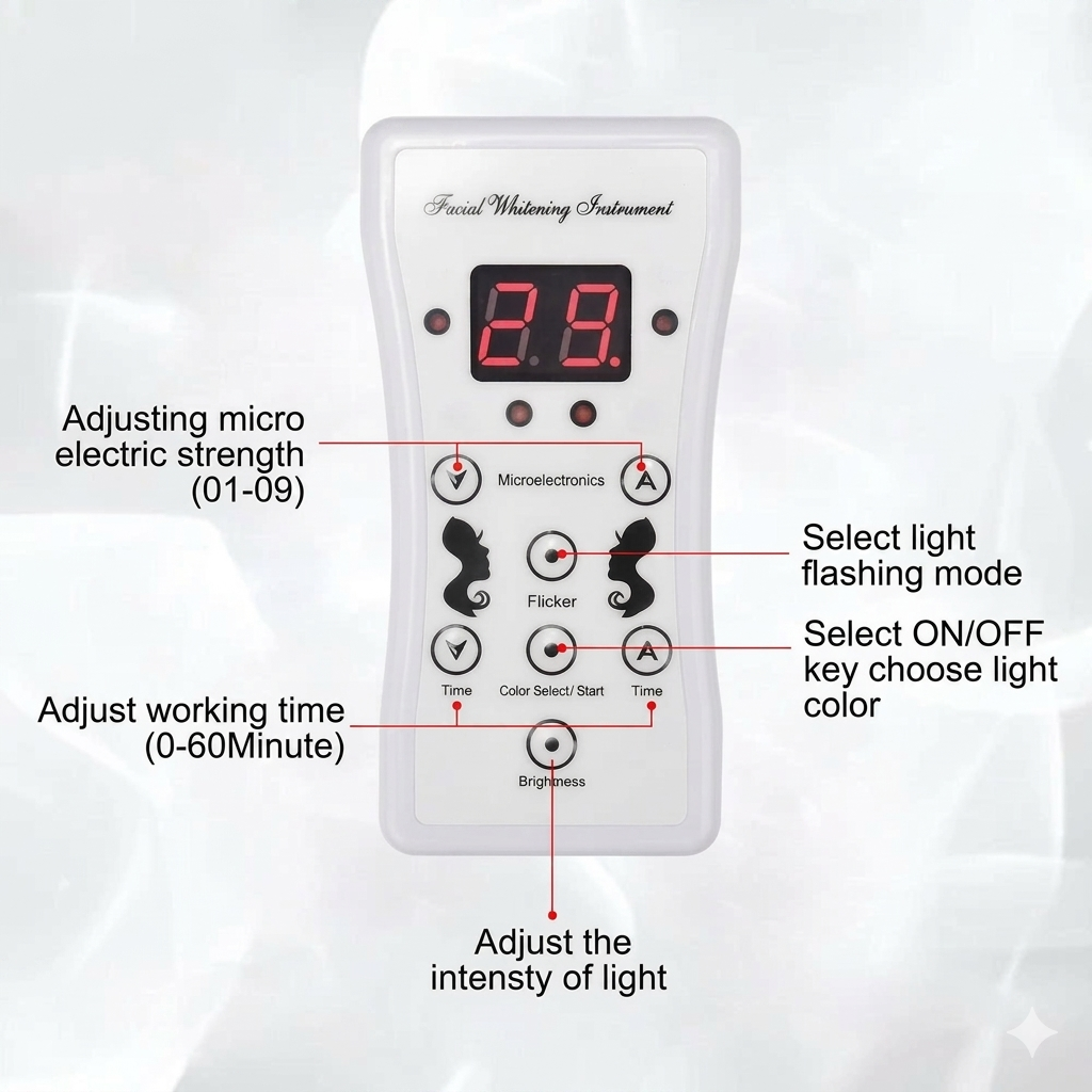 LED Light Photon Face Mask