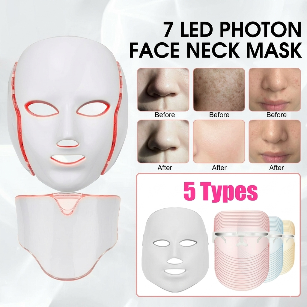 LED Light Photon Face Mask